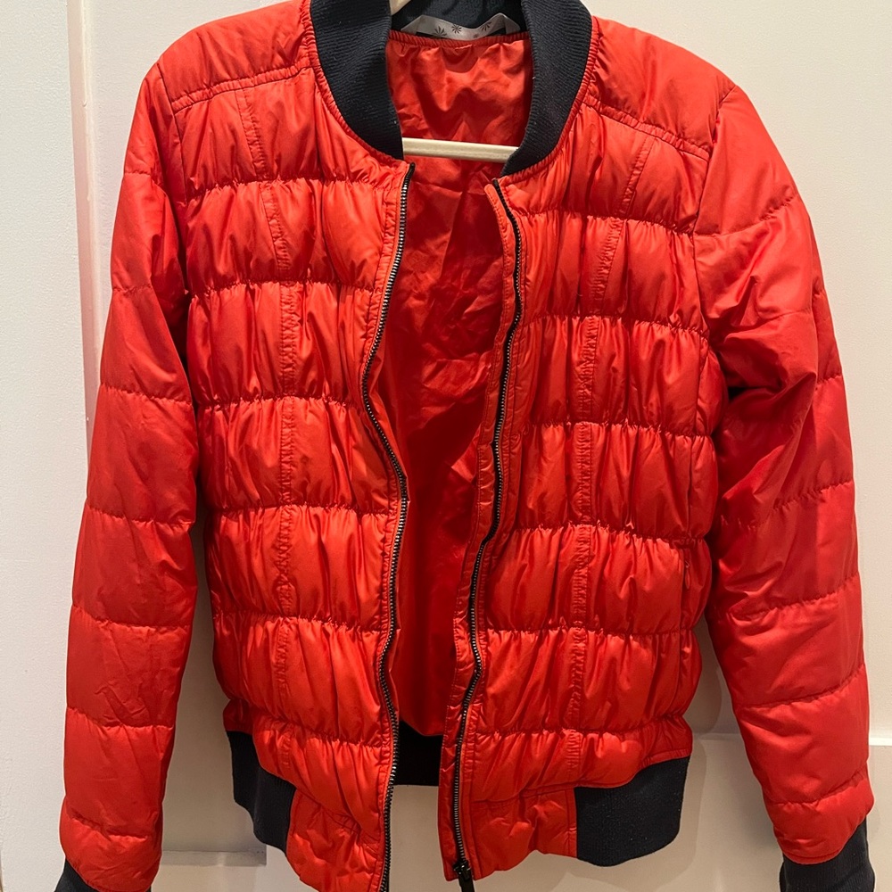 Red Puffer Jacket - Athleta